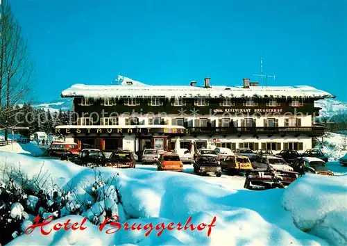 AK / Ansichtskarte Kitzbuehel_Tirol Hotel Bruggerhof Kitzbuehel Tirol