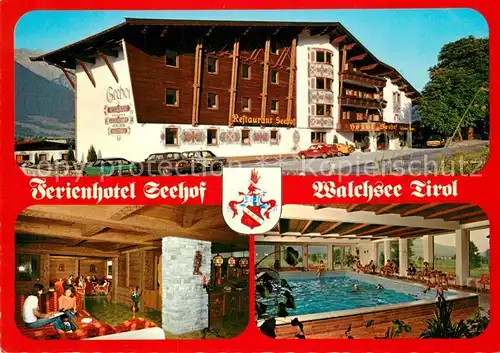 AK / Ansichtskarte Walchsee_Tirol Ferienhotel Seehof Walchsee Tirol