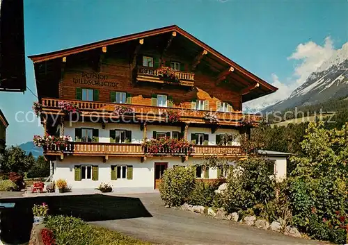 AK / Ansichtskarte Ellmau_Tirol Pension Wildschwendt Ellmau Tirol