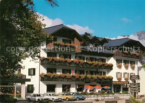 AK / Ansichtskarte Bad_Goisern_Salzkammergut Alpengasthof Anlager G.  Bad_Goisern_Salzkammergut