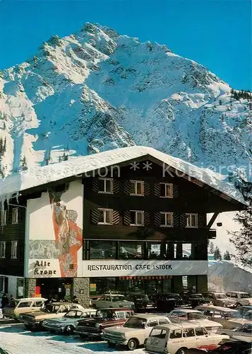 AK / Ansichtskarte Mittelberg_Kleinwalsertal Hotel Alte Krone Mittelberg_Kleinwalsertal
