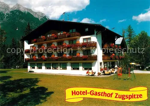 AK / Ansichtskarte Leutasch Hotel Gasthof Zugspitze  Leutasch