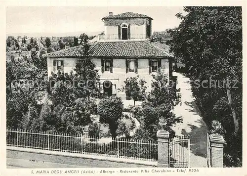AK / Ansichtskarte Santa_Maria_degli_Angeli Albergo Ristorante Villa Cherubino Santa_Maria_degli_Angeli