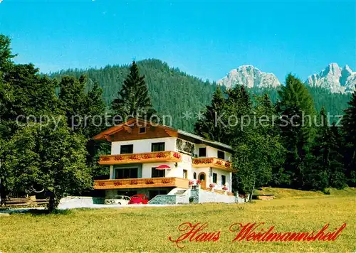 AK / Ansichtskarte Ramsau_Dachstein_Steiermark Pension Weidmannsheil Ramsau_Dachstein