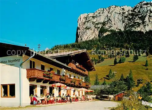 AK / Ansichtskarte Lofer Gasthof Obermayrberg Lofer