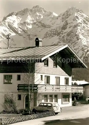 AK / Ansichtskarte Hirschegg_Kleinwalsertal_Vorarlberg Fremdenheim Hirschegg_Kleinwalsertal