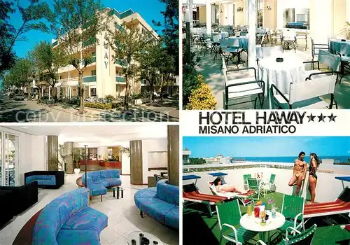 AK / Ansichtskarte Misano_Adriatico Hotel Haway  Misano Adriatico