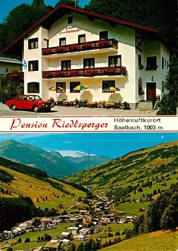 AK / Ansichtskarte Saalbach Hinterglemm Pension Riedlsperger Saalbach Hinterglemm