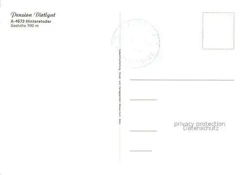 AK / Ansichtskarte Hinterstoder Pension Dietlgut Hinterstoder