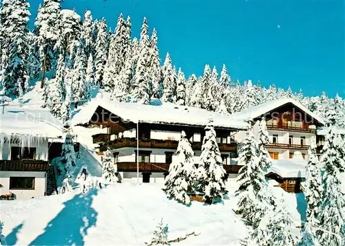 AK / Ansichtskarte Seefeld_Tirol Landhaus Habicht Garni Seefeld Tirol