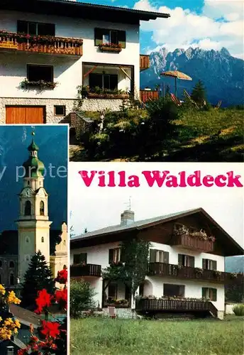 AK / Ansichtskarte Toblach_Suedtirol Villa Waldeck Dobbiaco  Toblach_Suedtirol