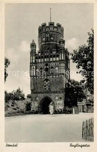 AK / Ansichtskarte Stendal uenglingertor Stendal