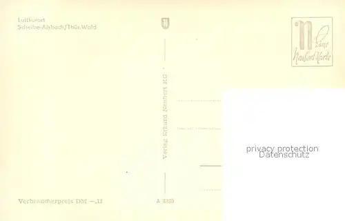 AK / Ansichtskarte Scheibe Alsbach Teilansicht Scheibe Alsbach
