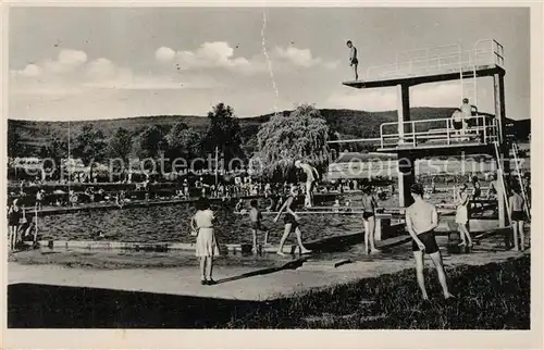 AK / Ansichtskarte Bad_Berka Schwimmbad Bad_Berka