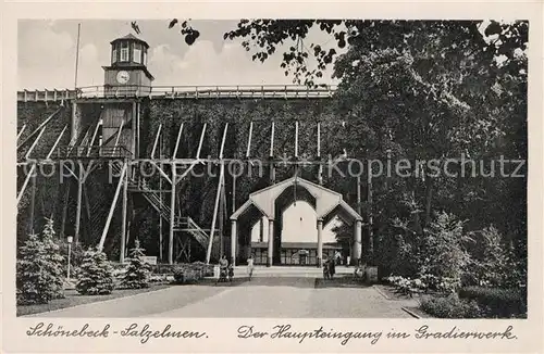 AK / Ansichtskarte Salzelmen_Bad Gradierwerk Haupteingang Salzelmen_Bad