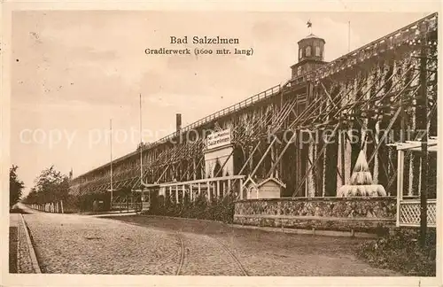 AK / Ansichtskarte Bad_Salzelmen Gradierwerk Bad_Salzelmen