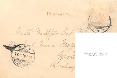 AK / Ansichtskarte Salzwedel Rathausturm mit Hotel Schwarz Salzwedel