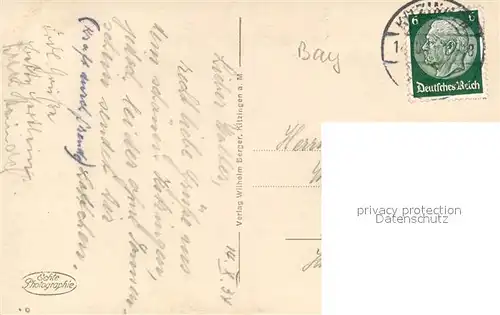 AK / Ansichtskarte Kitzingen_Main Rathaus mit Kiliansbrunnen Kitzingen Main