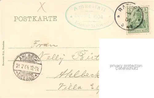 AK / Ansichtskarte Saechsische_Schweiz Amselfall Saechsische Schweiz