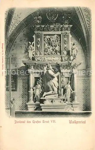 AK / Ansichtskarte Walkenried Denkmal des Grafen Ernst VII Walkenried