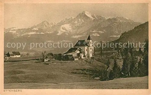 AK / Ansichtskarte Ettenberg Panorama Kirche Ettenberg