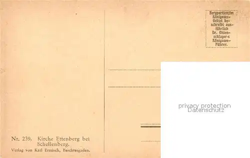 AK / Ansichtskarte Ettenberg Panorama Kirche Ettenberg