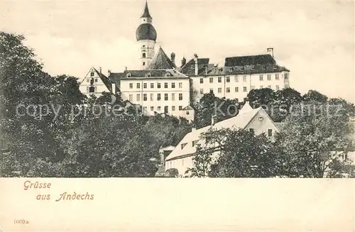 AK / Ansichtskarte Andechs Kloster Andechs Andechs