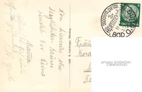 AK / Ansichtskarte Bad_Aibling Kurhaus Brunnen Bad_Aibling