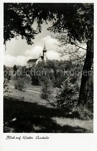AK / Ansichtskarte Andechs Kloster Andechs Andechs
