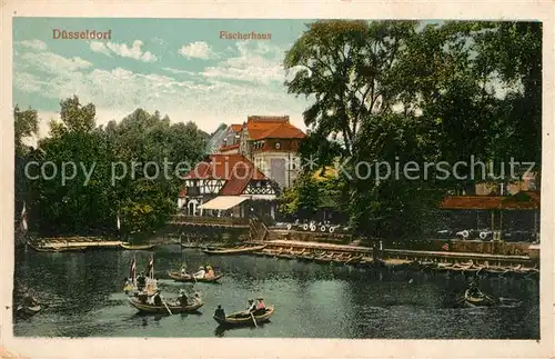 AK / Ansichtskarte Duesseldorf Fischerhaus Duesseldorf