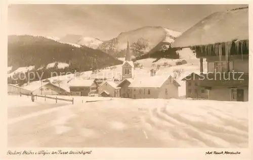 AK / Ansichtskarte Steibis am Hochgrat Steibis