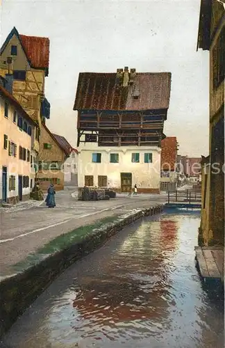 AK / Ansichtskarte Noerdlingen An der Hinteren Gerbergasse Noerdlingen