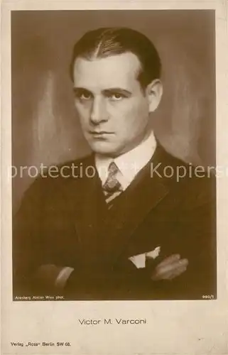 AK / Ansichtskarte Schauspieler Victor M. Varconi  Schauspieler