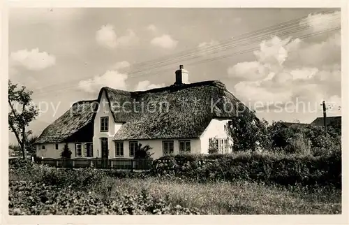 AK / Ansichtskarte Sylt Friesenhaus Sylt