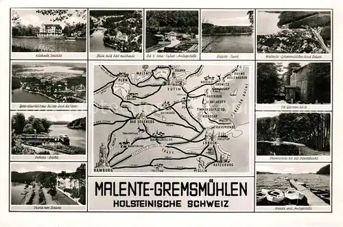 AK / Ansichtskarte Malente Gremsmuehlen Holsteinische Schweiz Malente Gremsmuehlen