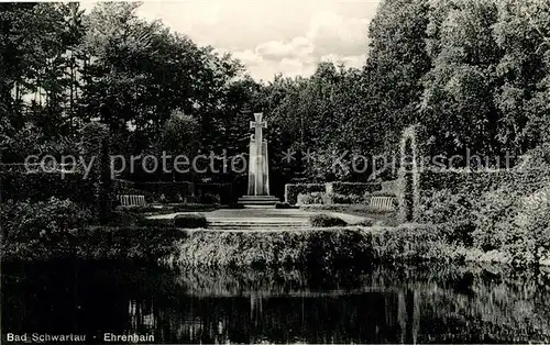 AK / Ansichtskarte Bad_Schwartau Ehrenhain Bad_Schwartau