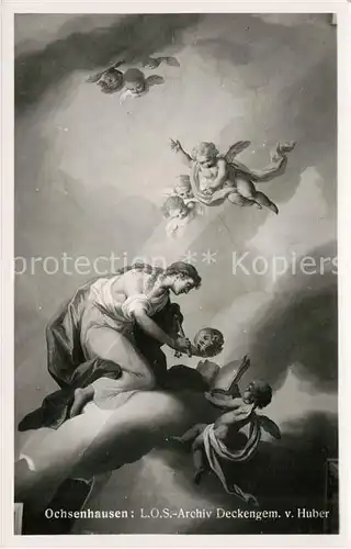 AK / Ansichtskarte Ochsenhausen Deckengemaelde von Huber Ochsenhausen