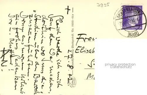 AK / Ansichtskarte Ochsenhausen Kirche mit Mariensaeule und Fuerstenbau Ochsenhausen