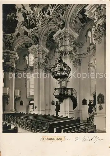 AK / Ansichtskarte Steinhausen_Rottum Wallfahrtskirche Steinhausen Rottum