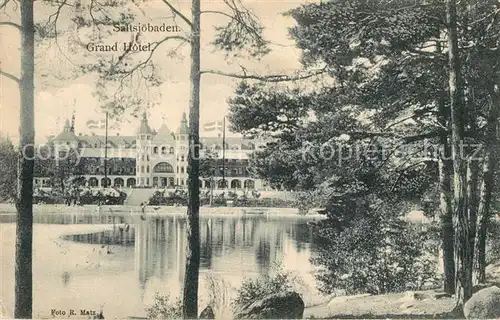 AK / Ansichtskarte Saltsjoebaden Grand Hotel Saltsjoebaden
