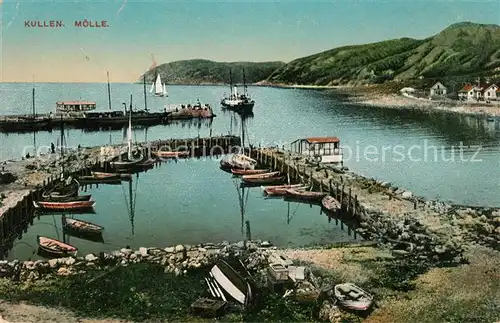 AK / Ansichtskarte Moelle Kullen Hafen Moelle