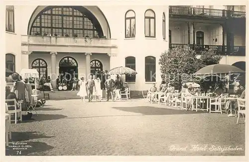 AK / Ansichtskarte Saltsjoebaden Grand Hotel Terrasse Saltsjoebaden