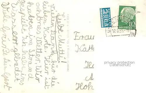 AK / Ansichtskarte Peter Ording_St Leuchtturm Kirche Strand Panoramakarte Peter Ording_St