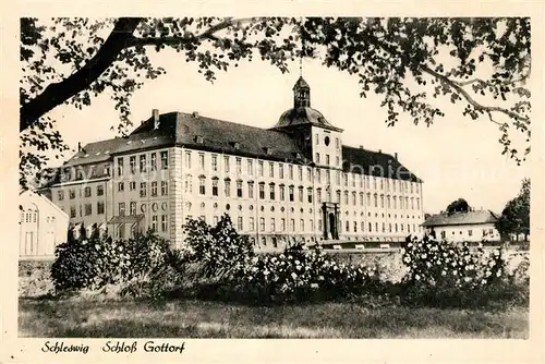 AK / Ansichtskarte Schleswig_Schlei Schloss Gottorf Schleswig_Schlei
