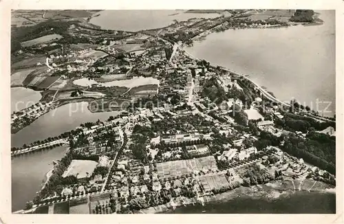 AK / Ansichtskarte Ploen_See Fliegeraufnahme Ploen_See