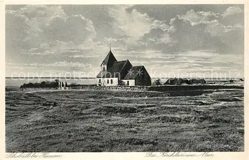 AK / Ansichtskarte Schobuell_Husum Kirche Schobuell Husum