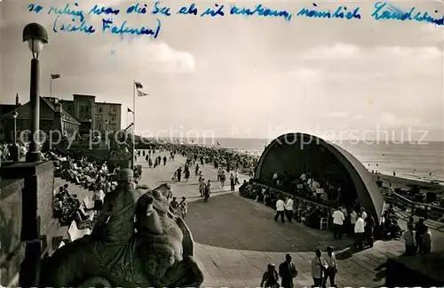 AK / Ansichtskarte Westerland_Sylt Kurpromenade Westerland_Sylt