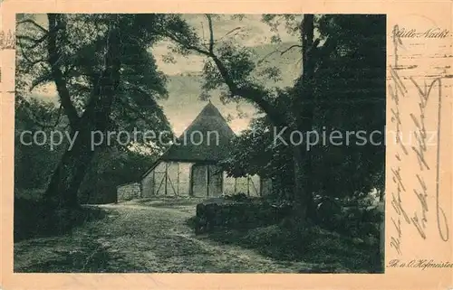 AK / Ansichtskarte Schleswig_Holstein Ansichten aus Holstein Scheune mit Reetdach Schleswig_Holstein