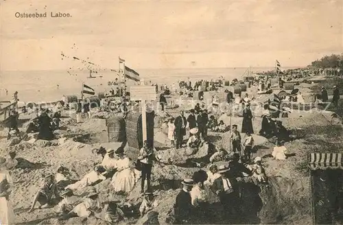 AK / Ansichtskarte Laboe Strandleben Laboe