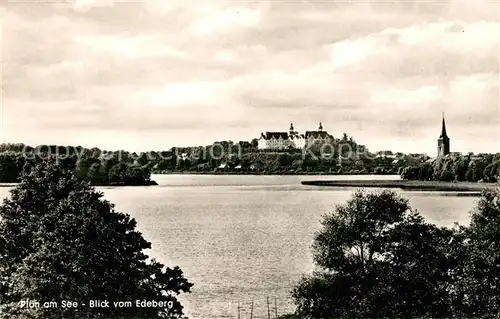 AK / Ansichtskarte Ploen_See Schloss Kirche Panorama Ploen_See